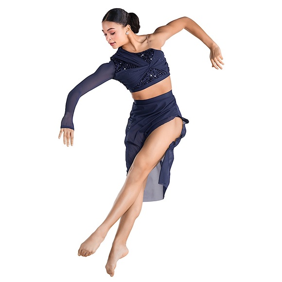 Revolution Dance Other - 🫐Revolution Dance Neptune 2 piece Navy Costume for Lyrical, Contemporary